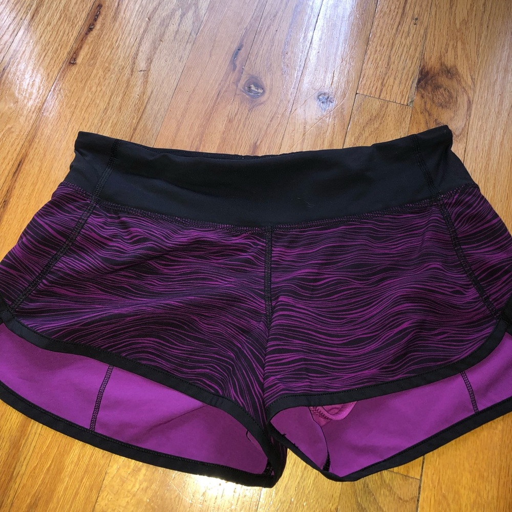 LULULEMON SPEED SHORTS! Size 2!